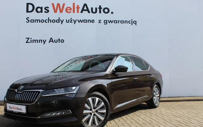 samochody osobowe Skoda Superb cena 113900 przebieg: 122162, rok produkcji 2020 z Syców